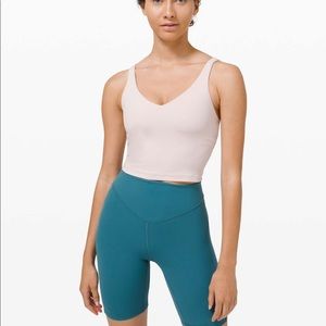 Lululemon feather pink align tank size 4